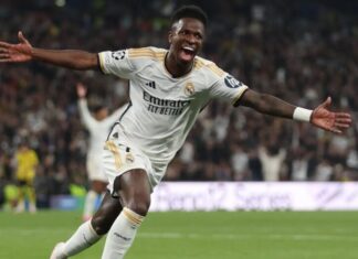 Campeão pelo Real Madrid, Vinicius Júnior é eleito melhor jogador da Champions League