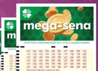 Mega-Sena sorteia prêmio acumulado em R$ 55 milhões neste sábado