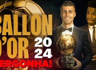 Bola de Ouro: Rodri conquista troféu, mas fãs protestam por Vini Jr. e falam em “roubo”
