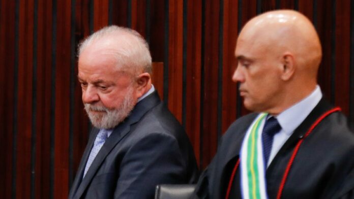 RodrigoPacheco-LulaDaSilva-AlexandreDeMoraes-OrdemDoMerito-TSE-07mar2023