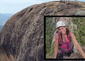 Mulher morre ao cair de 90 metros enquanto praticava rapel