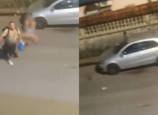 Sargento é flagrado perseguindo e atirando na ex-companheira na Zona Norte de Manaus