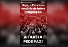 Líder do Comando Vermelho, Marcinho VP, e pai do trapper Oruam, se manifesta sobre ação policial nas favelas