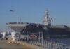 Estados Unidos enviam porta-aviões nuclear de combate com mais de 75 aeronaves para o Caribe