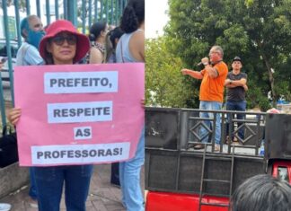 Servidores da Educação de Manaus entram em greve contra o ‘PL da Morte’ da aposentadoria