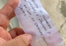 Bilhete misterioso no Distrito Industrial viraliza e internautas reagem em Manaus