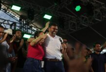 Em inauguração da AM-010, Wilson Lima reúne prefeitos da base aliada e oposição