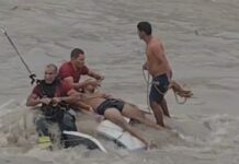 Morre jovem resgatado em carro arrastado por enxurrada durante temporal em Manaus