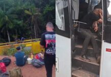 Ônibus tomba na BR-319 e passageiros escapam com ferimentos leves no Amazonas