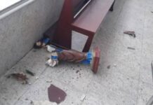 Mulher provoca caos em igreja ao quebrar imagens e lançar Bíblia no chão