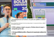 Inadimplência da Prefeitura de David Almeida deixa estudantes sem Bolsa Universidade