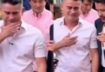 VÍDEO: Prefeito de Manaus limpa a boca após beijar eleitora e vira vergonha nacional