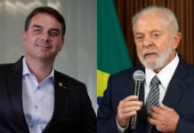 Quaest mostra Lula à frente de Flávio Bolsonaro no 2º turno, sem participação de Bolsonaro