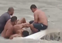 Acidente na Avenida Silves: carro cai em igarapé e jovem de 18 anos é resgatado