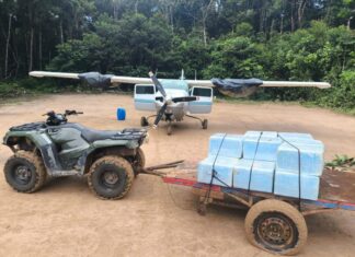 Polícia Militar do Amazonas apreende meia tonelada de cocaína em área de mata no município de Maués