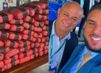 PM apreende 193 tabletes de skunk em lancha do ex-prefeito de Novo Airão e de seu filho