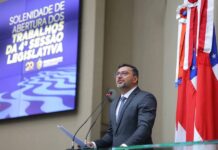 Governador Wilson Lima apresenta balanço de gestão com foco em saúde e segurança na Aleam