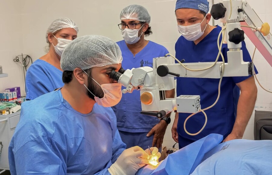 Parintins realiza terceiro mutirão de cirurgia de catarata e beneficia mais 140 pacientes
