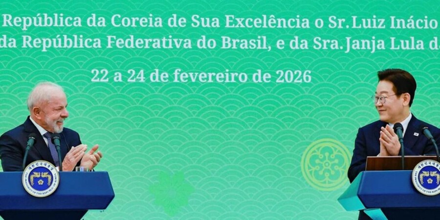 Lula anuncia acordos comerciais e parceria estratégica com a Coreia do Sul em Seul