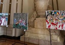 Exposição “Brasilidades” no Palácio Tiradentes revela influências de Jorge Amado e Carybé em artista italiano