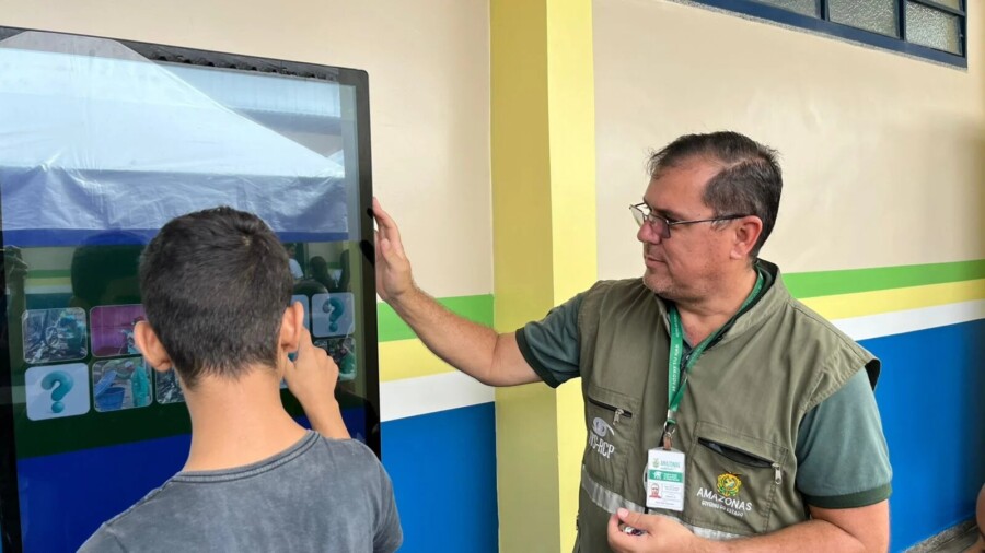 FVS-RCP leva orientação e prevenção sobre doenças e animais peçonhentos durante o Governo Presente em Manaus