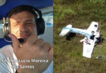 Instrutor morre e aluno fica em estado grave após queda de monomotor no Aeroclube de Manaus