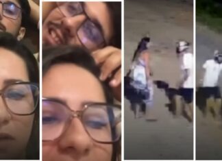 VÍDEO: Após vídeo viralizar, mulher critica a exibição de imagens da suposta agressão do marido contra ela