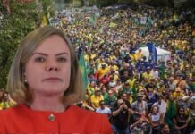 Bolsonaristas se ‘fantasiaram de brasileiros’ para atacar Lula, diz Gleisi sobre ato Acorda, Brasil