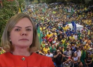 Bolsonaristas se ‘fantasiaram de brasileiros’ para atacar Lula, diz Gleisi sobre ato Acorda, Brasil