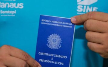 Sine Manaus oferta 357 vagas de emprego nesta quarta–feira, 4/3