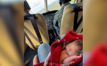 Resgate aeromédico termina com nascimento de bebê yanomami dentro de helicóptero em Roraima