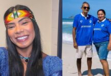 Ex-BBB Marciele realiza sonho dos pais e compartilha momento nas redes