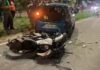 Motociclista fica ferido após bater em carro parado na Avenida Margarita em Manaus