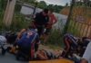 Criança sofre ferimento exposto após acidente na Zona Norte de Manaus
