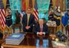 Flávio leva a Trump pedido para classificar facções brasileiras como organizações terroristas