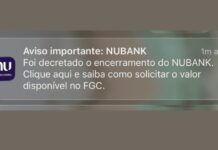 Falha operacional faz Nubank disparar alerta falso sobre liquidação extrajudicial