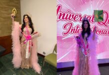 Mariana Barroso vence concurso internacional de beleza e leva coroa para o Brasil