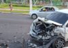 Engavetamento deixa três feridos na Avenida Coronel Teixeira em Manaus