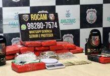 Polícia encontra mais de quinze quilos de entorpecentes escondidos em imóvel abandonado em Manaus