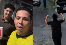 Jovem que implorou para não ter celular levado por assaltantes ganha aparelho novo após campanha solidária em Manaus