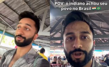 Influenciador indiano se surpreende com semelhança entre manauaras e indianos; assista!