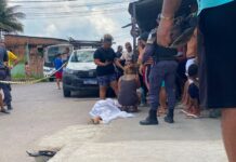 Acidente entre moto e carro termina com motociclista morto no Jorge Teixeira, em Manaus