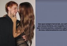 Juliano Floss anuncia fim do relacionamento com Marina Sena após dois anos de namoro