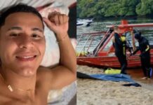 Jovem morre após ser atingido por “Banana Split” enquanto nadava na Praia do Tupé em Manaus