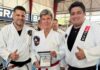 Ministro Luiz Fux recebe homenagem por atuação social por meio do Jiu-Jitsu