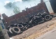 Incêndio atinge área de vegetação e assusta moradores na Zona Leste de Manaus