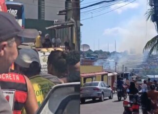 Incêndio atinge casa e assusta moradores na Zona Leste de Manaus