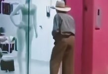 VÍDEO: Vovô ta#adão é filmado praticando suposto ato obsceno diante de manequim