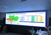 Governador Roberto Cidade coordena reunião Comitê de Enfrentamento a Eventos Climáticos e Ambientais no Amazonas