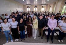 Thaisa Cidade acompanha início de curso inédito de Informática do Cetam para adolescentes com TEA